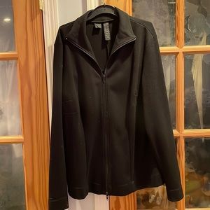 Woman’s UKASTYLE ZIPPERED SOFT JACKET Size 1X